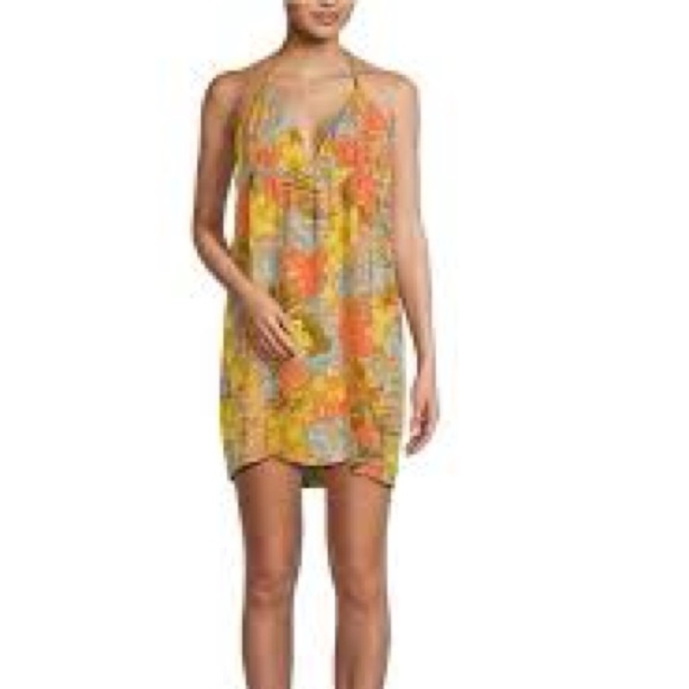 Volcom Tropical Spice Printed Sleeveless Dress